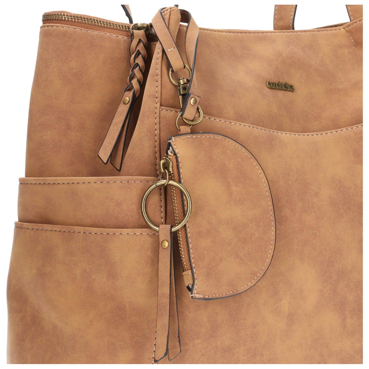 Cartera De Hombro Casual Chloe Bag Café Mujer-3