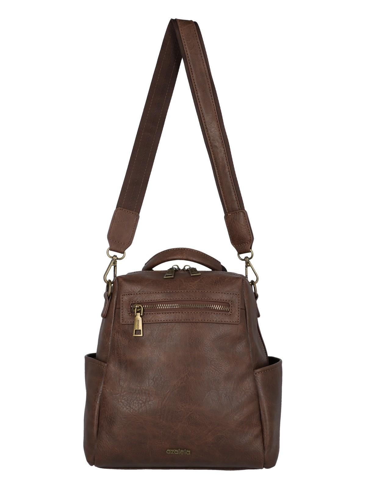 Cartera Mochila Mujer Paola Backbag Café-3