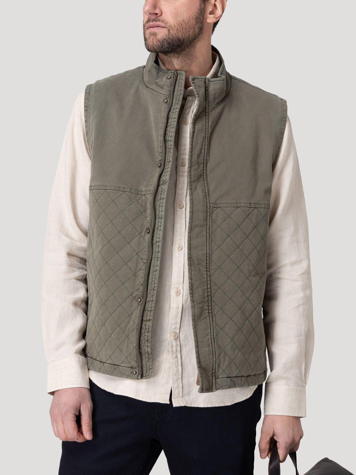 Chaqueta Thermore Hombre Laurito Verde-4