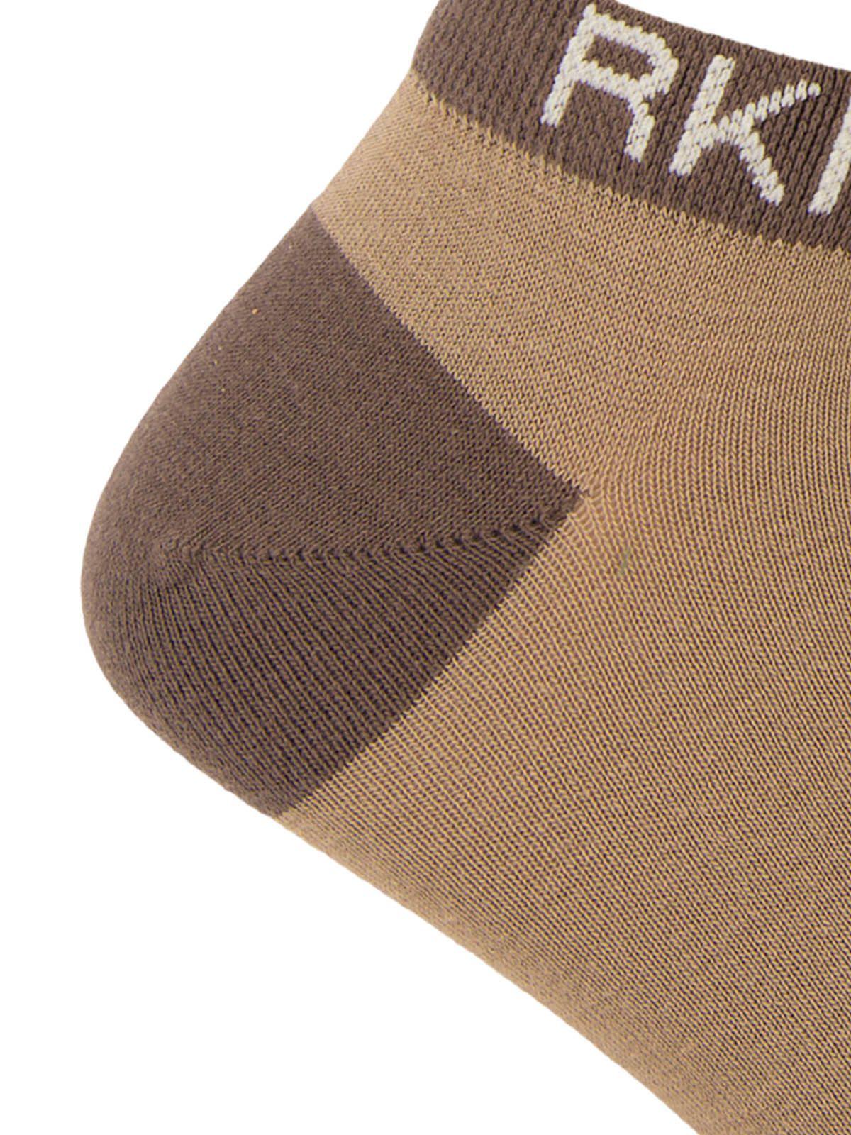 Calcetin Bambú Hombre Ped Liso Café-2