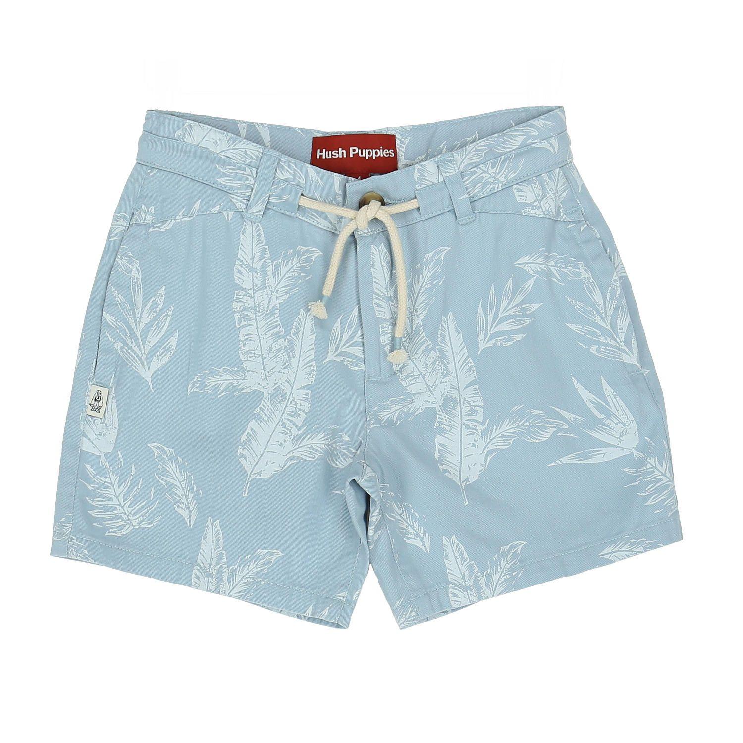 Short Niño Tropical Celeste-0