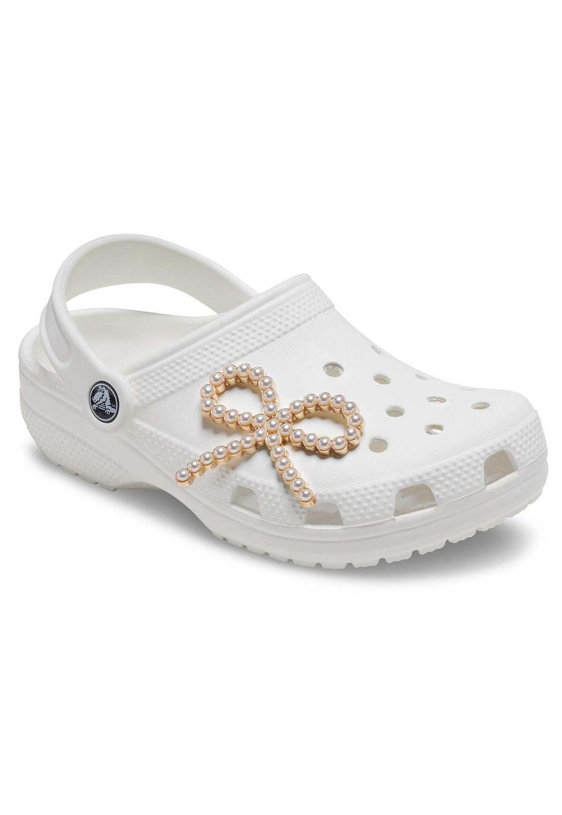 Jibbitz Crocs Cinta Perlas Dorado-1