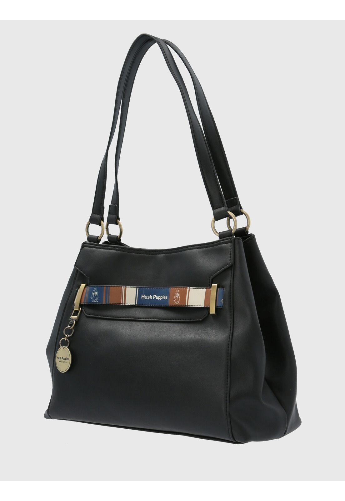 Cartera Ecocuero Negro Herring Bag Mujer-1