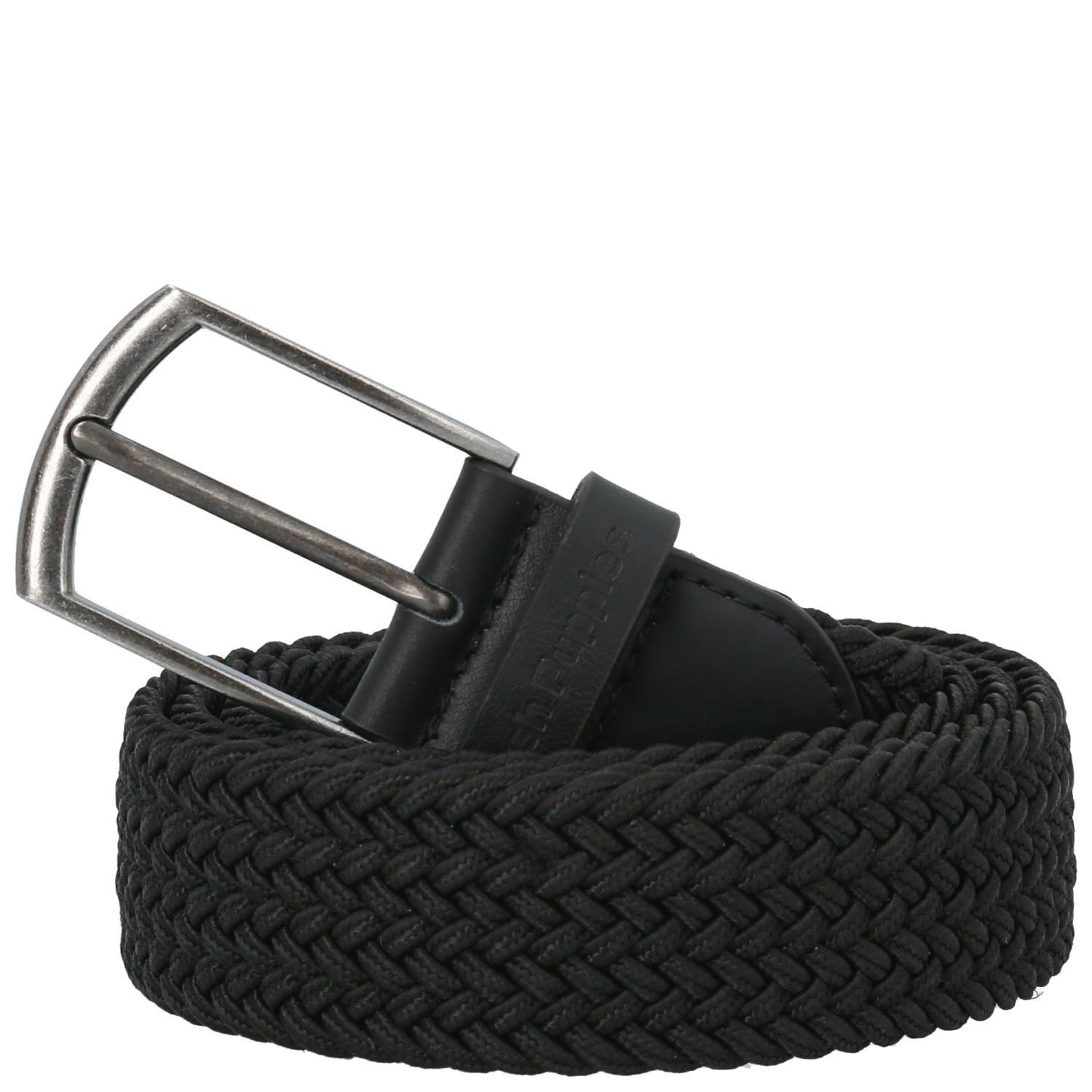 Cinturón Cuero Hombre Edinburgh Negro-0