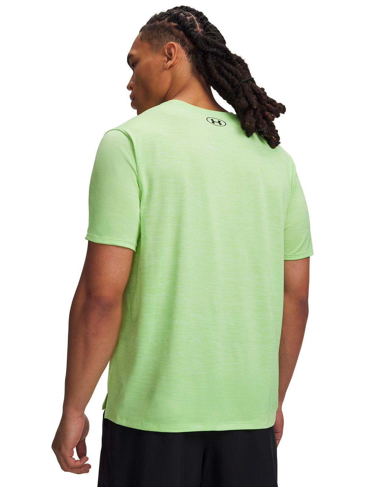 Polera manga corta Tech Vent verde Hombre-1