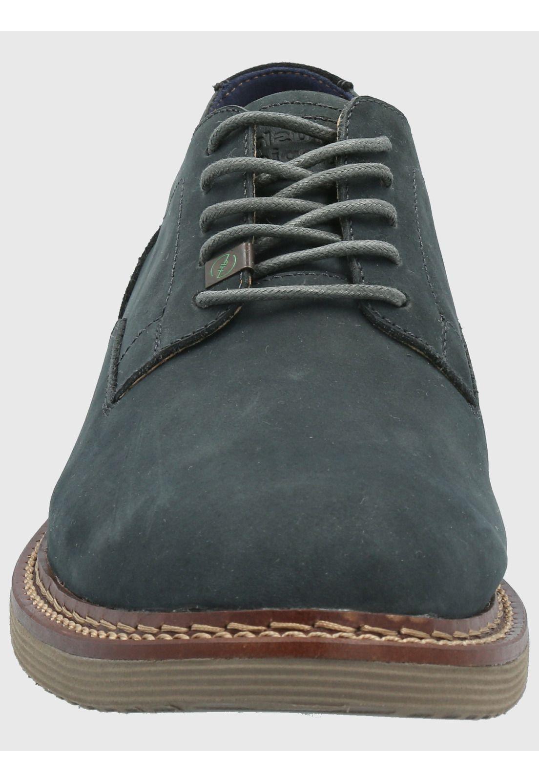 Zapato Cuero Hombre Mambo Azul-3