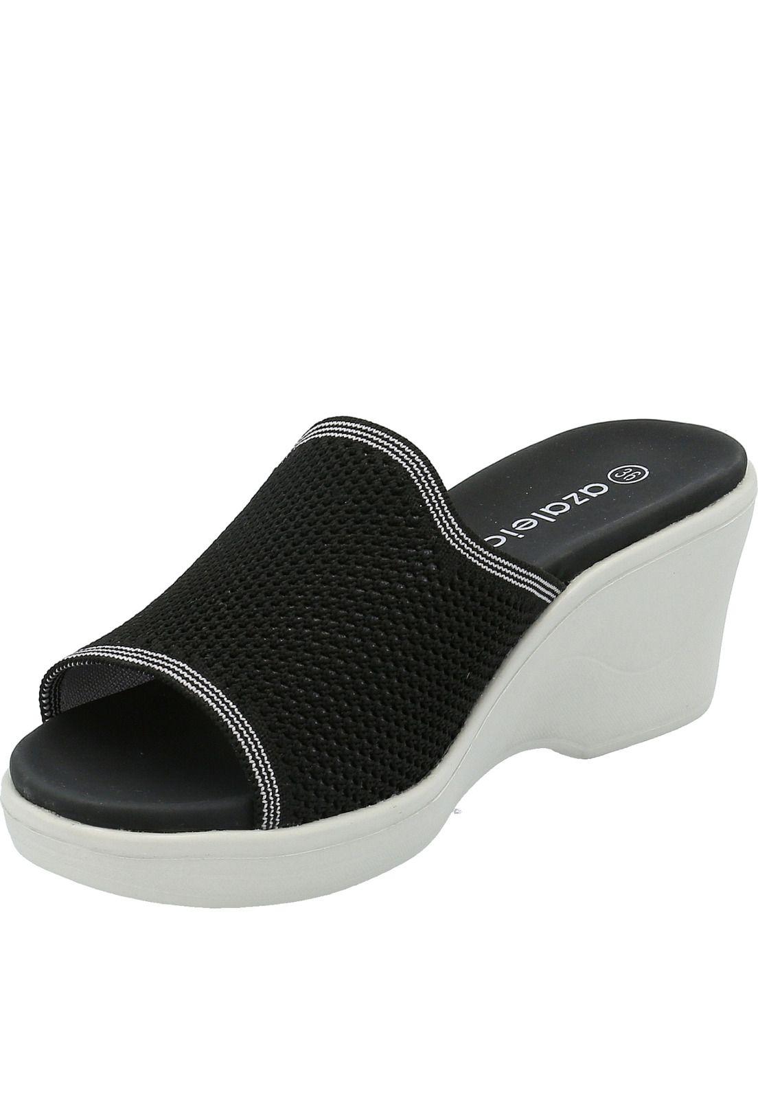 Sandalia Mujer Passy Negro-3