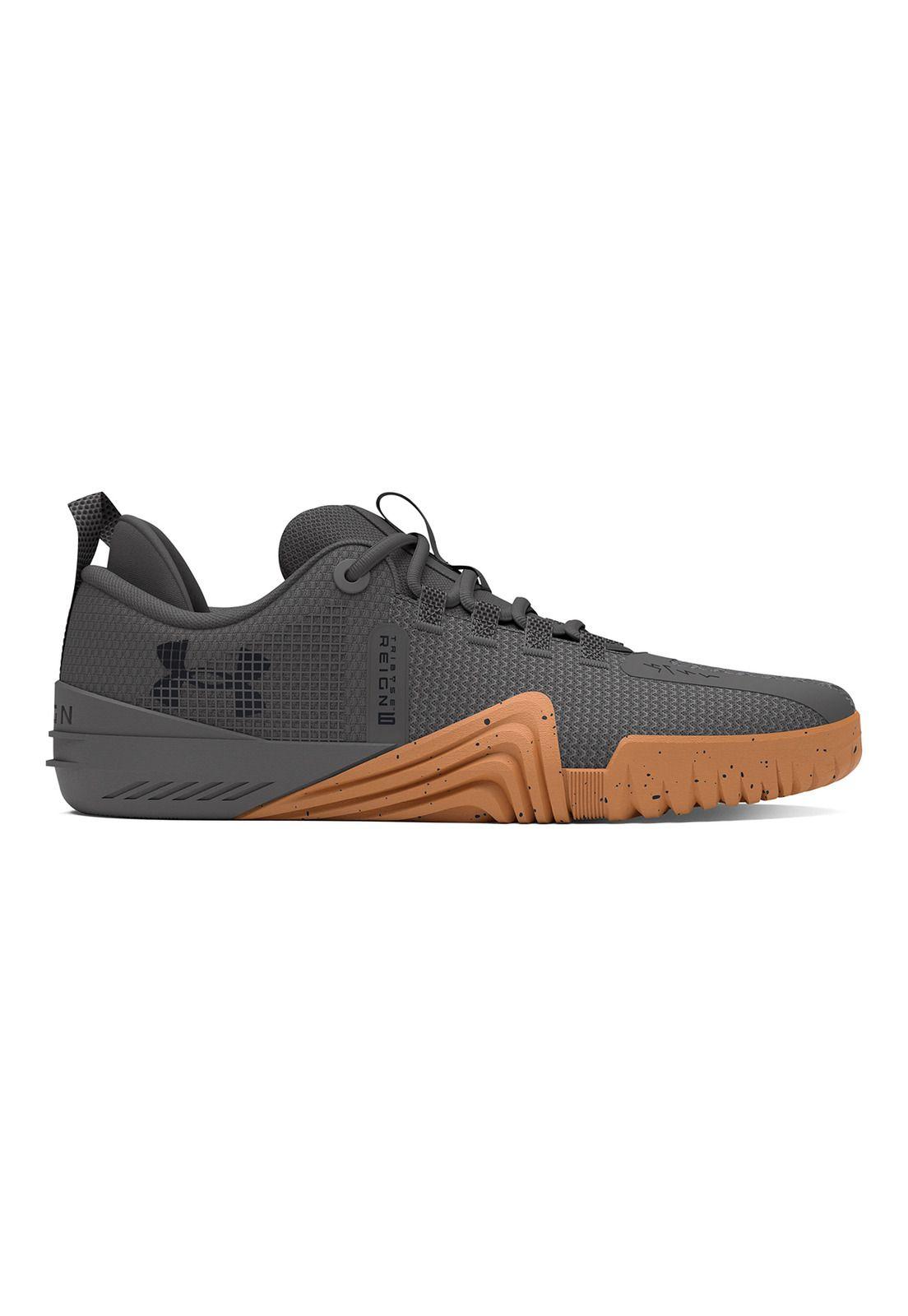 Zapatilla Ua Tribase Reign 6 Gris Hombre-0