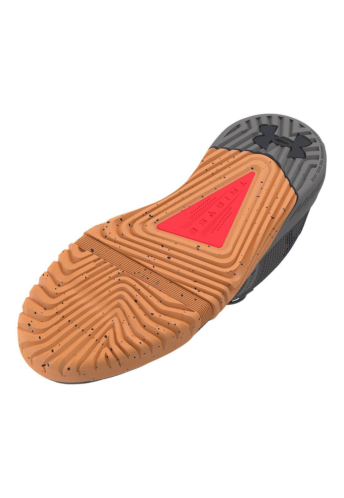 Zapatilla Ua Tribase Reign 6 Gris Hombre-3