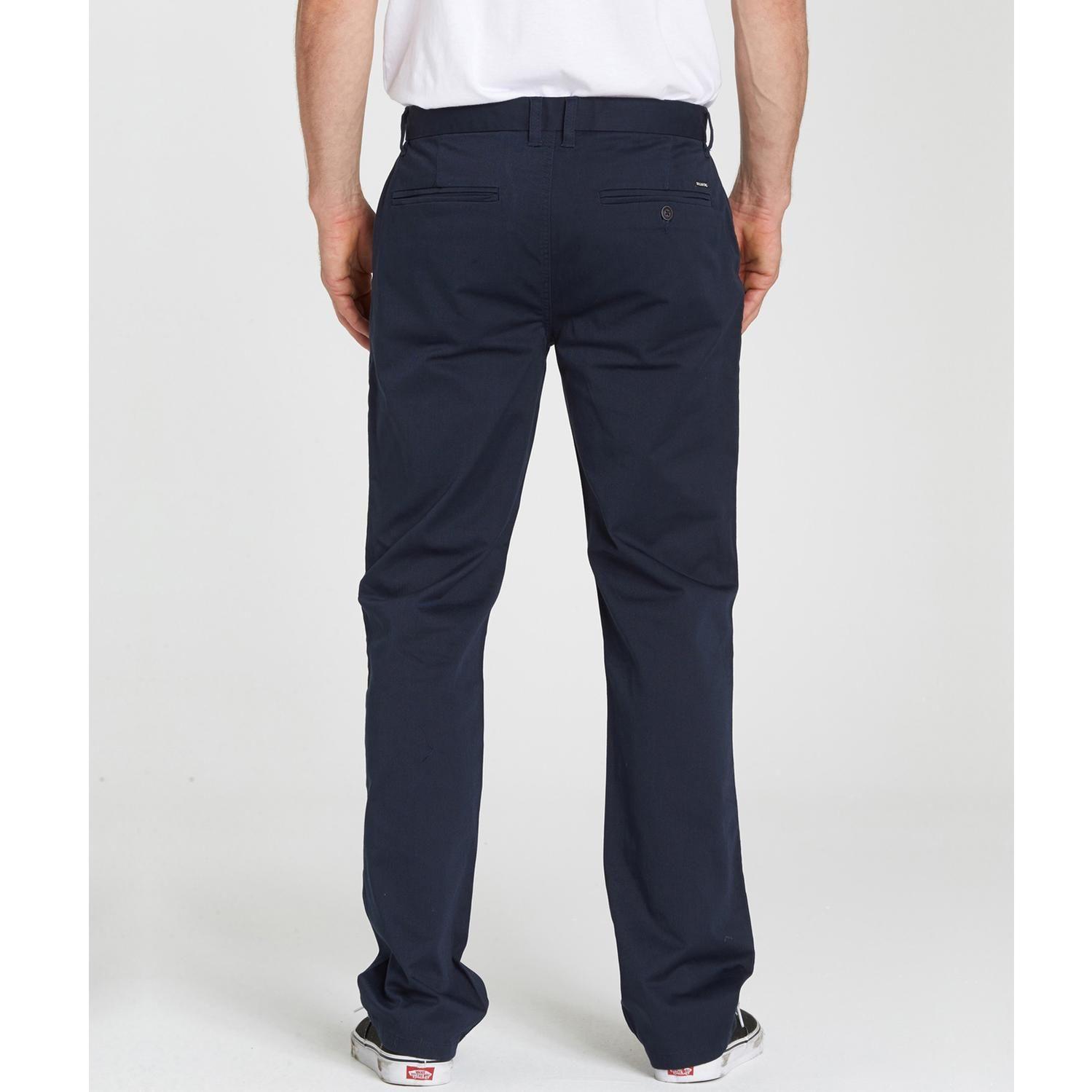 Pantalón Hombre Carter Stretch Chino Azul Billabong-1