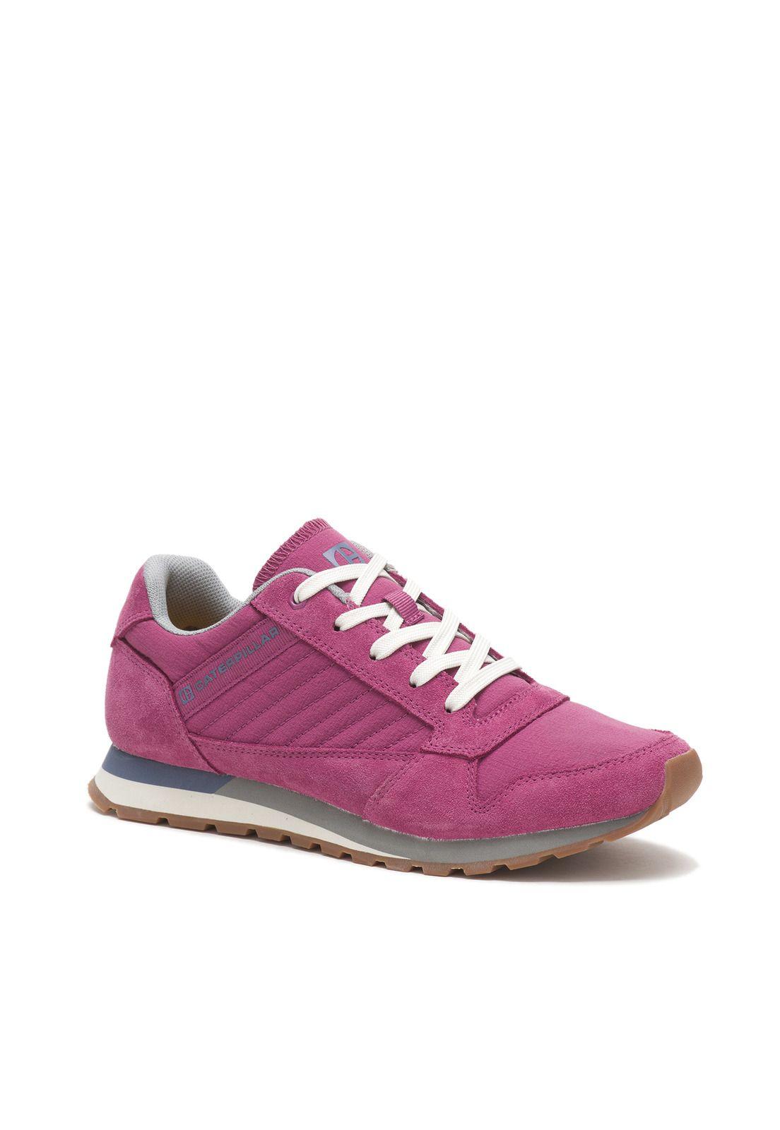 Zapatilla Cuero/Poliéster Ventura Rosa Mujer-0