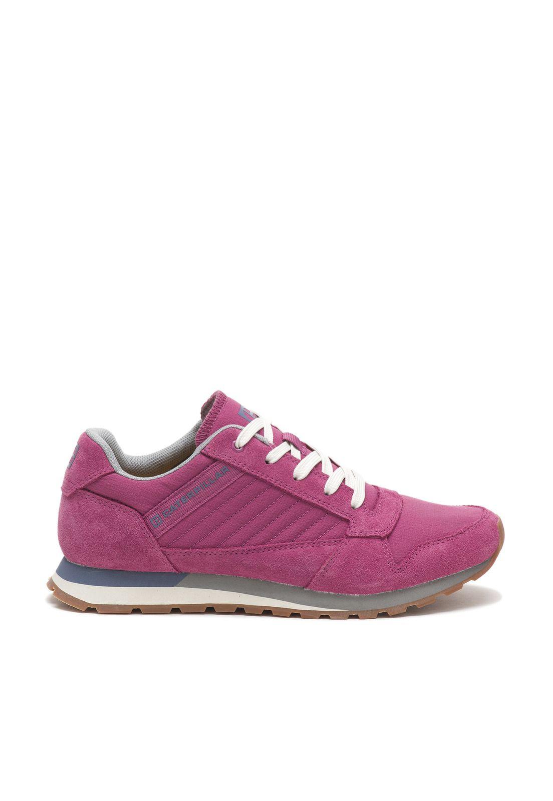 Zapatilla Cuero/Poliéster Ventura Rosa Mujer-1