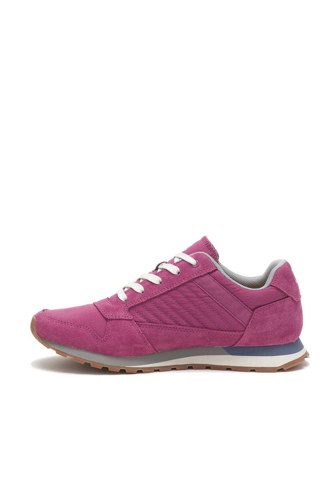 Zapatilla Cuero/Poliéster Ventura Rosa Mujer-2
