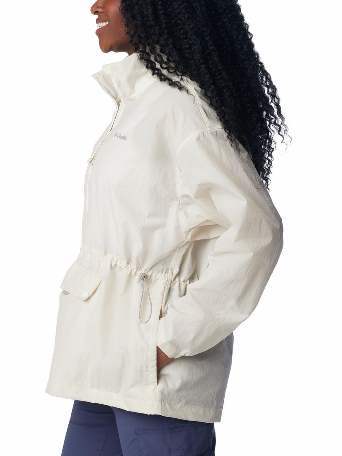 Cortaviento Mujer Paracutie Anorak Blanco-1