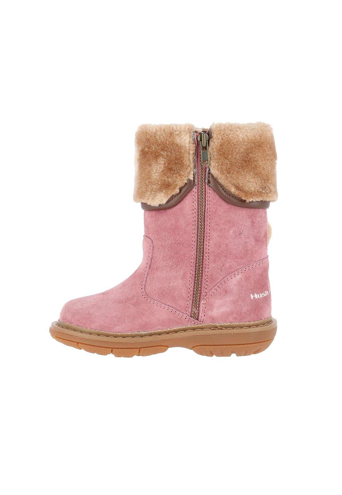 Bota Cuero Sabri Rosa-3