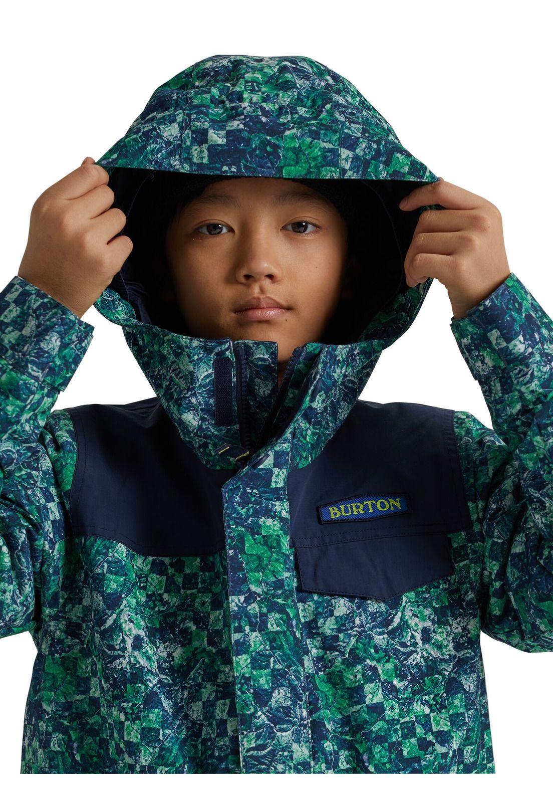 Chaqueta Niño Dugout Verde Burton-4