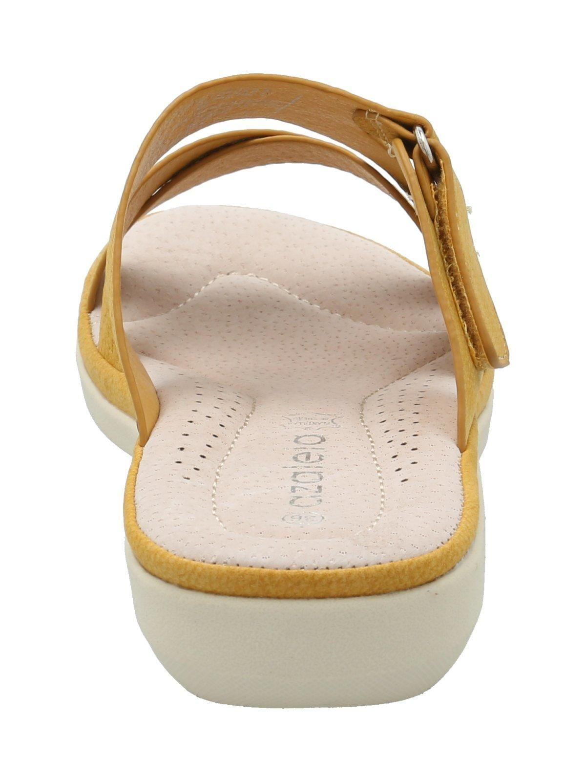 Sandalia Mujer Nolita Mostaza-6