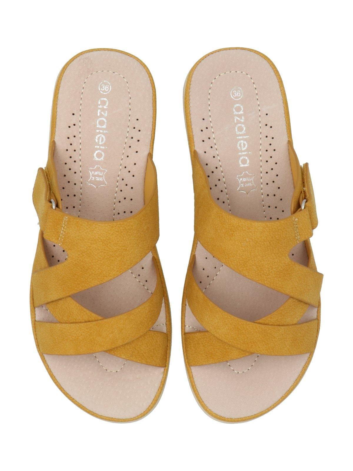 Sandalia Mujer Nolita Mostaza-7