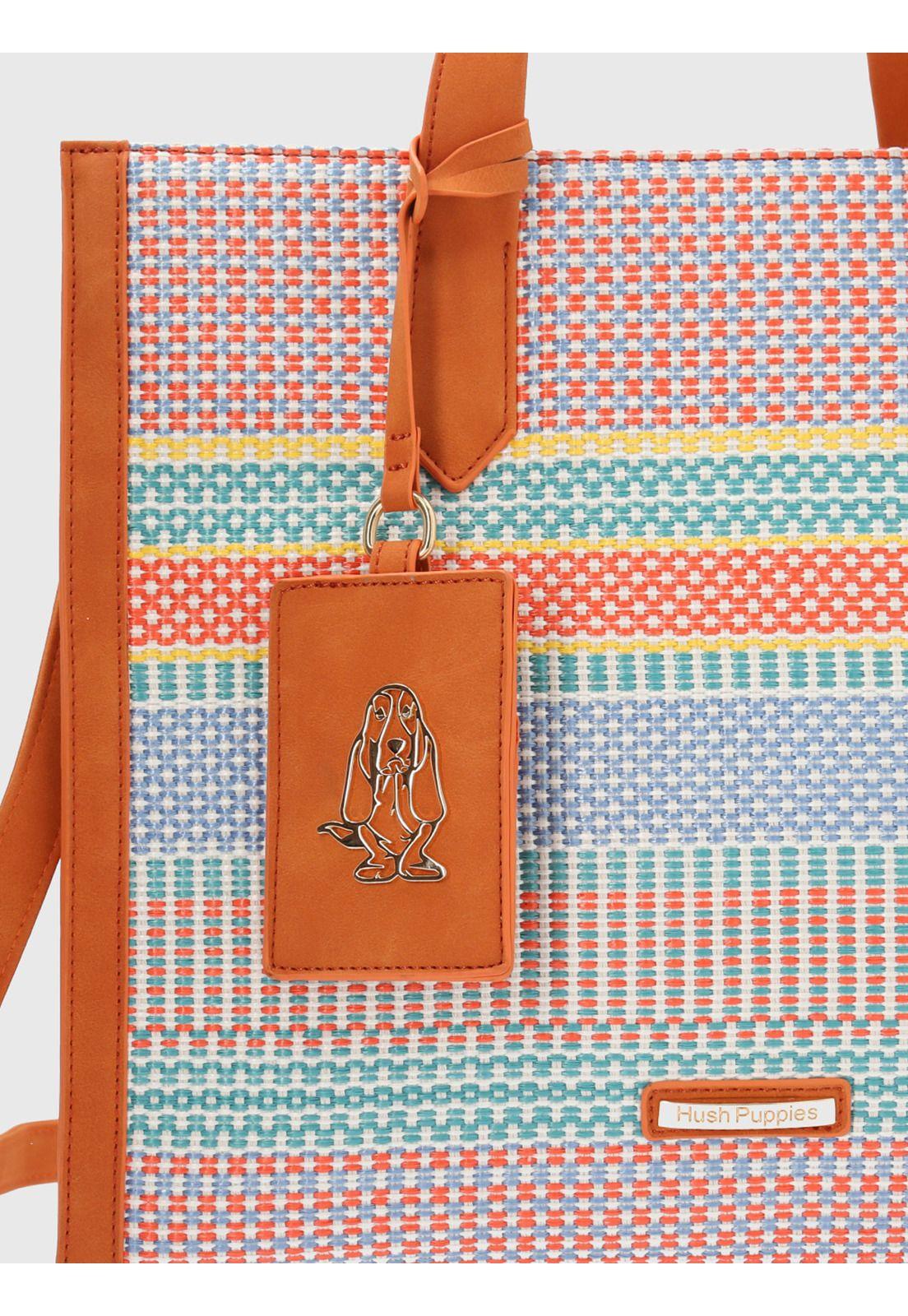 Cartera Ecocuero Naranja Yuke Bag Mujer-3