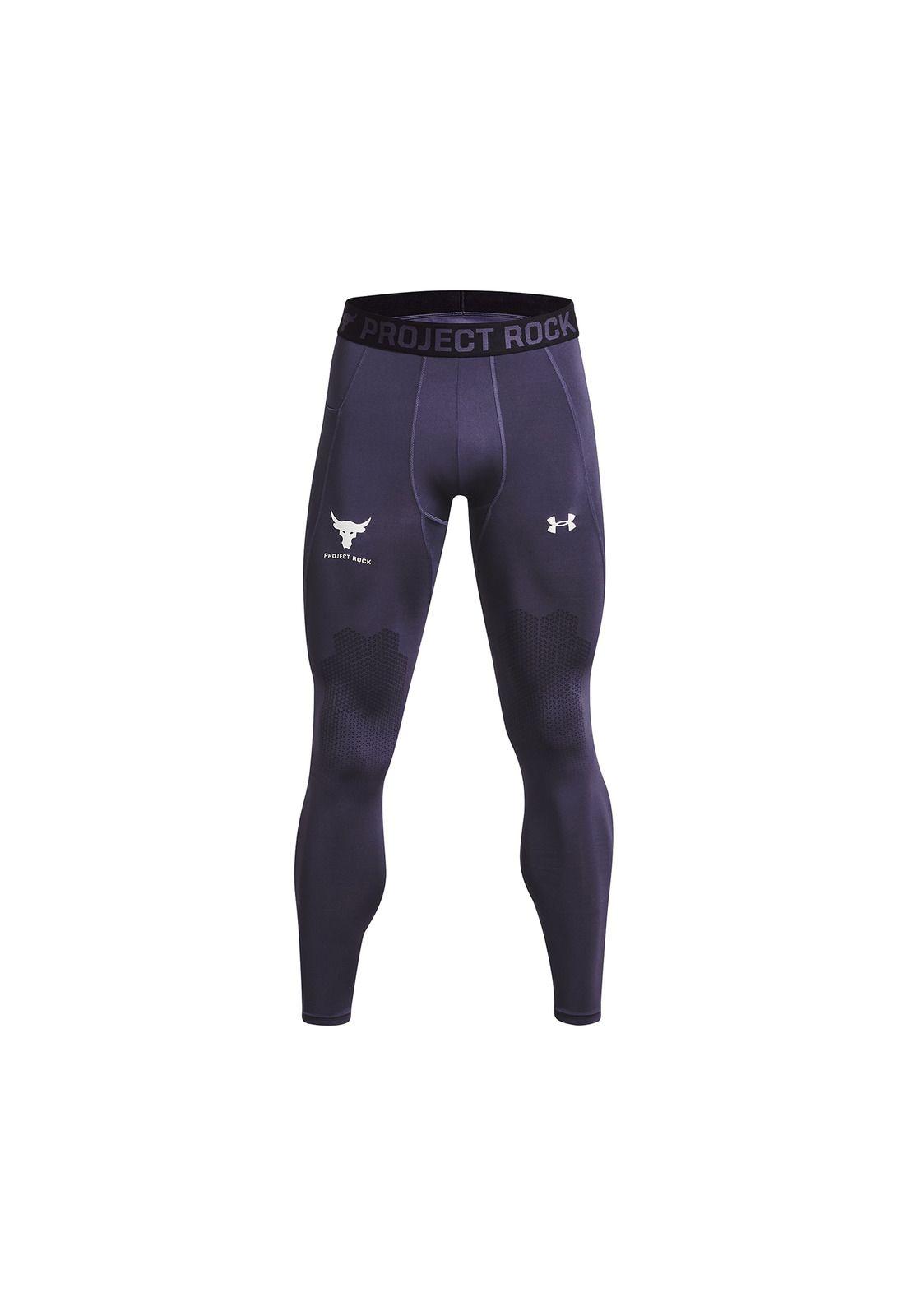 Calza Project Rock Armr Print hombre Gris-0