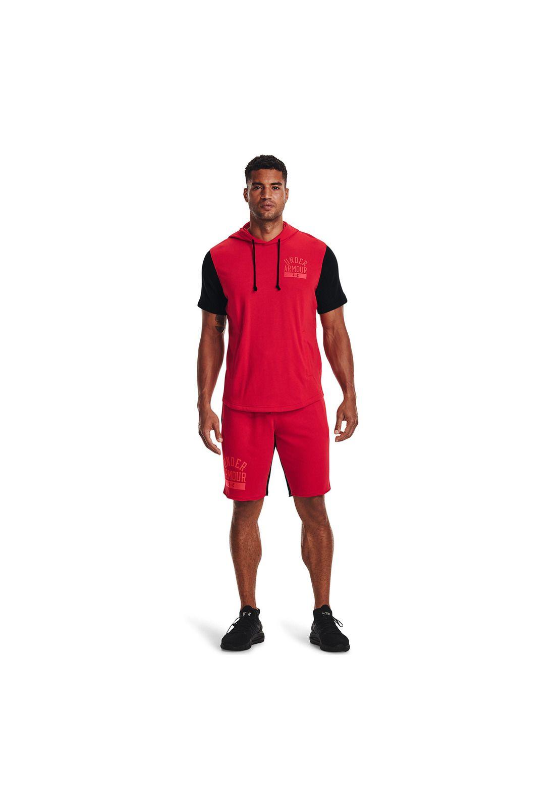 Poleron Hombre Rival Terry Cb Hoodie Rojo-4