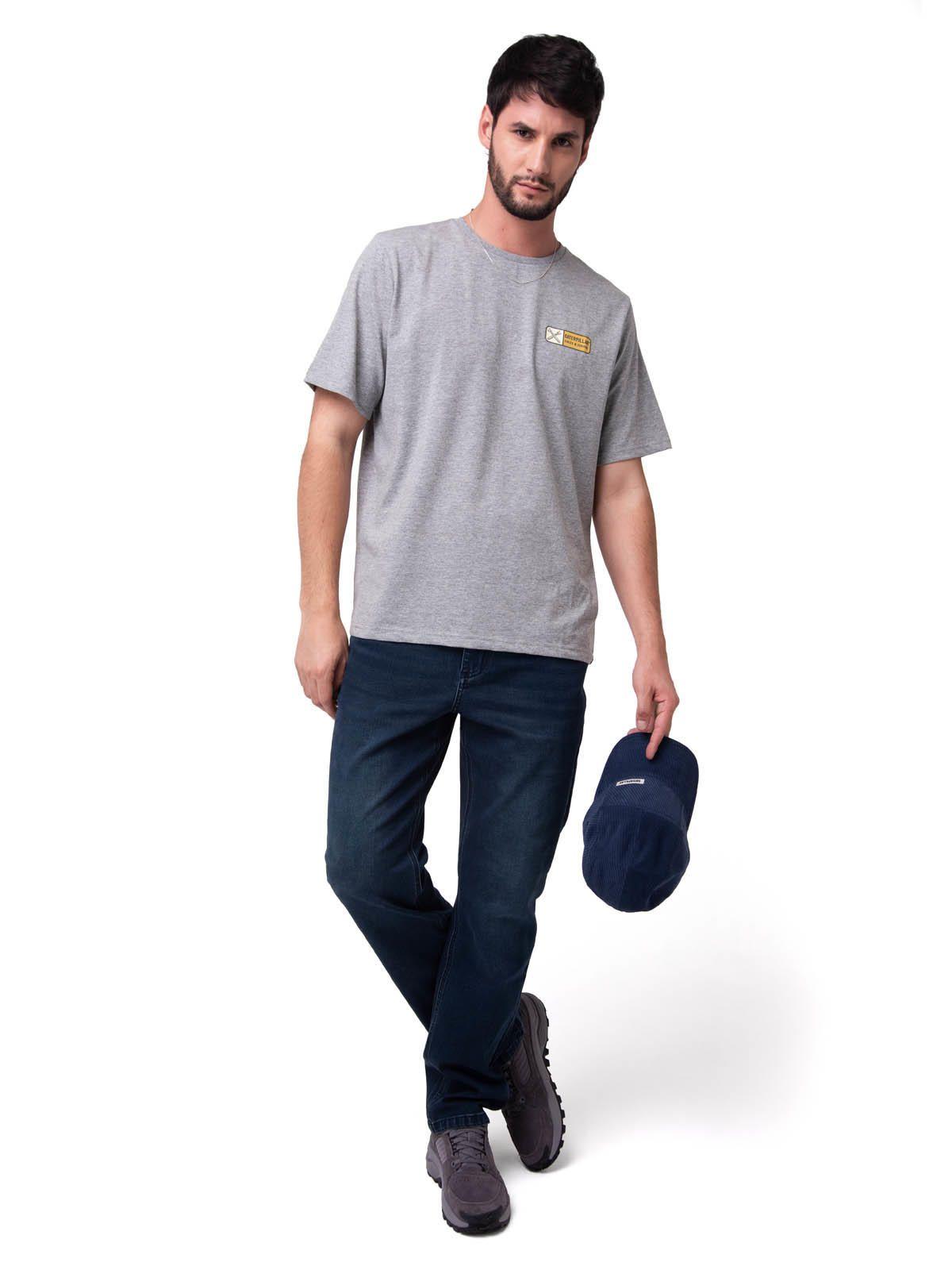 Polera Manga Corta Hombre Sales And Service Gris-4