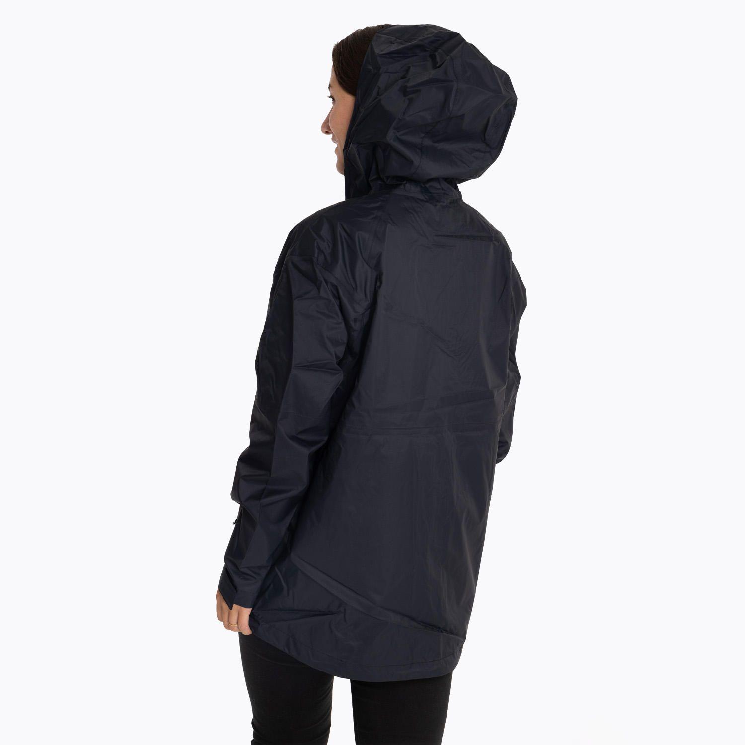 Impermeable Mujer Fallon Rain Shell Negro-3
