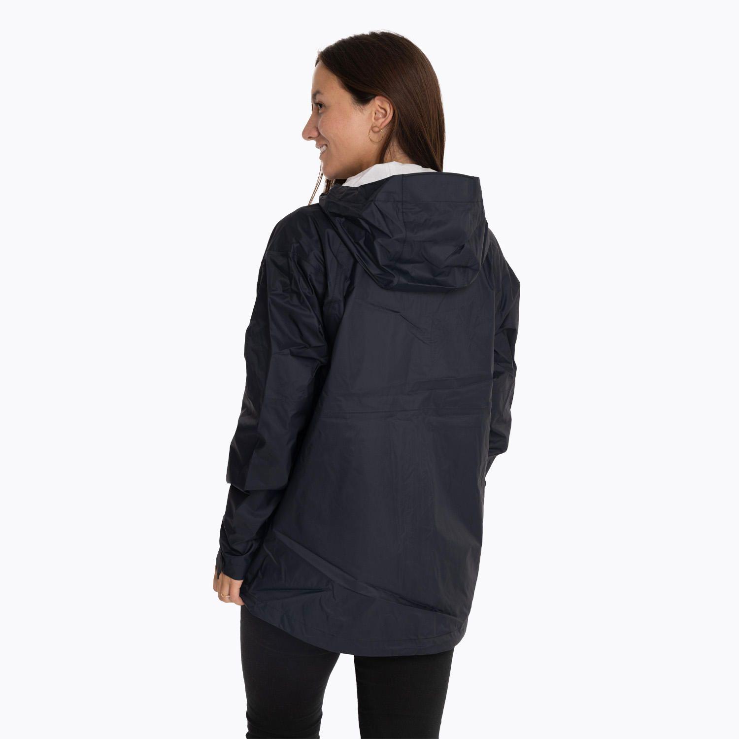 Impermeable Mujer Fallon Rain Shell Negro-4