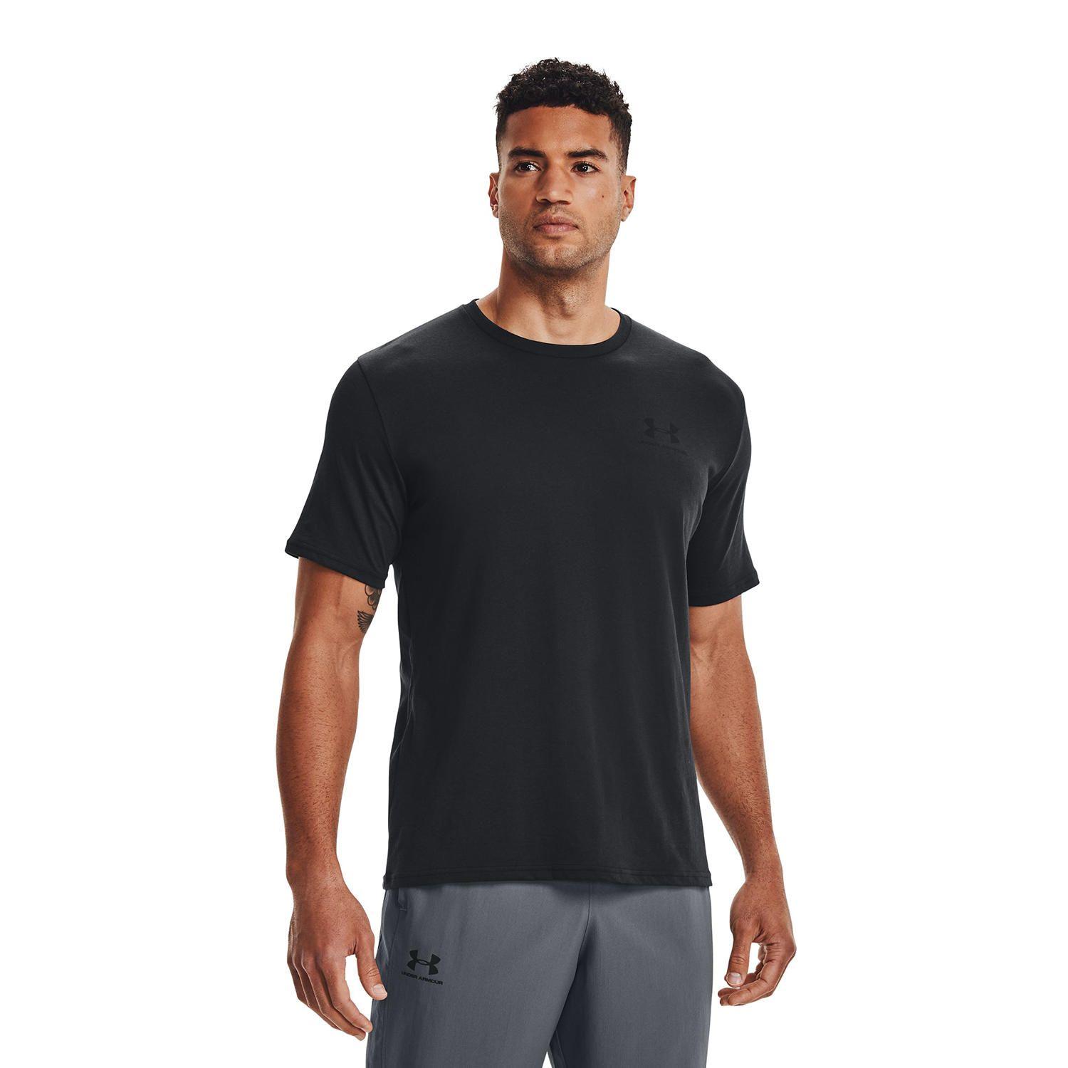 Polera Hombre Ua Sportstyle Lc Ss- Negro-3