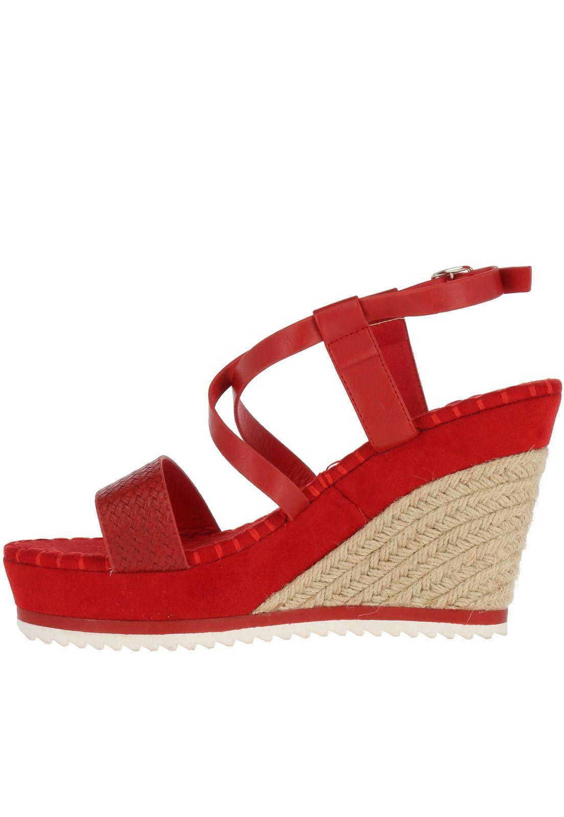 Sandalia Basic Rojo-2