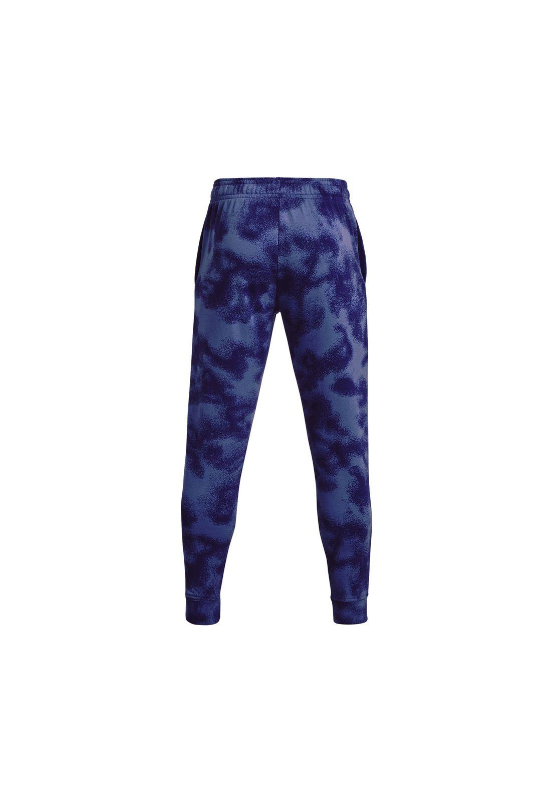 Buzo Training Jogger Rival Terry Azul Hombre-1