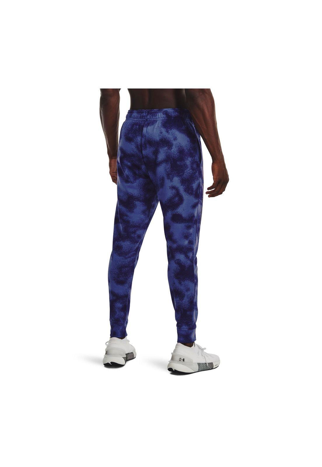 Buzo Training Jogger Rival Terry Azul Hombre-4