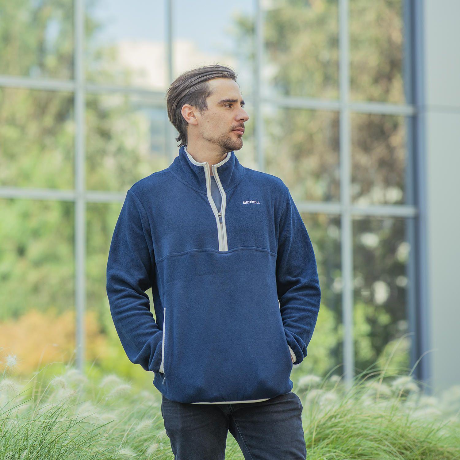 Polar Hombre M Midnight Fleece Azul-1