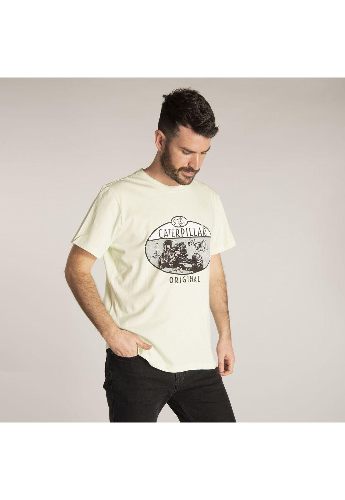 Polera M/C Hombre Best Goods Tee Verde-0