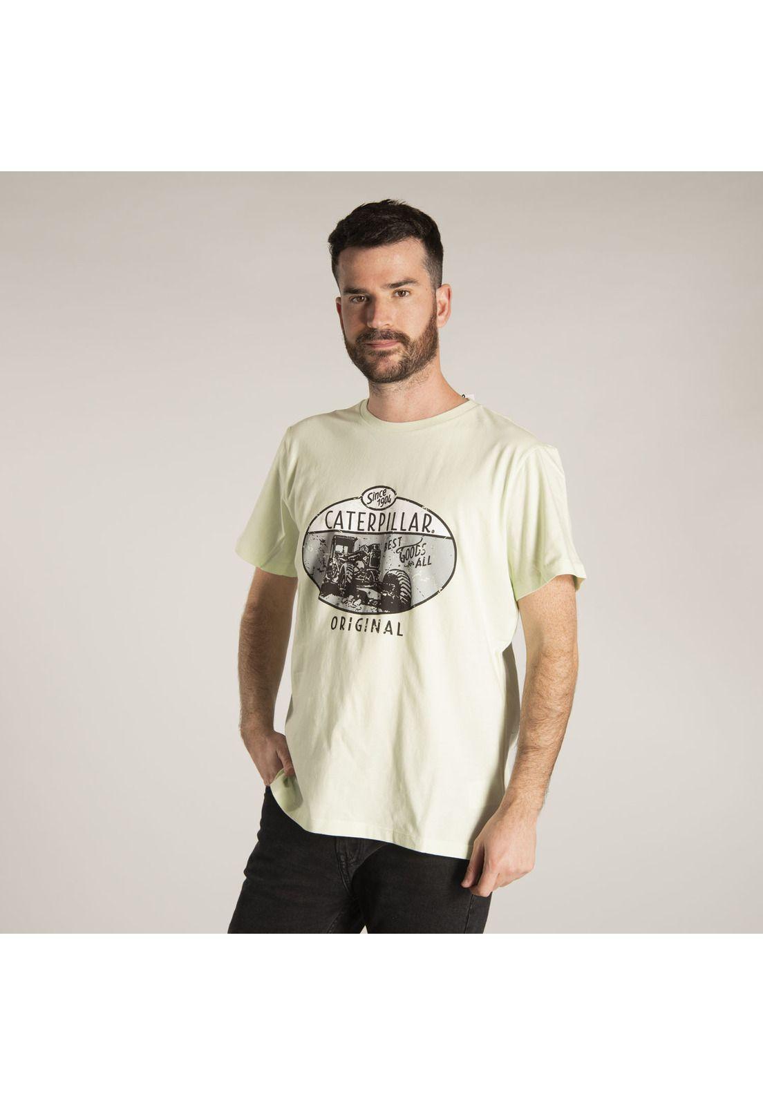 Polera M/C Hombre Best Goods Tee Verde-1