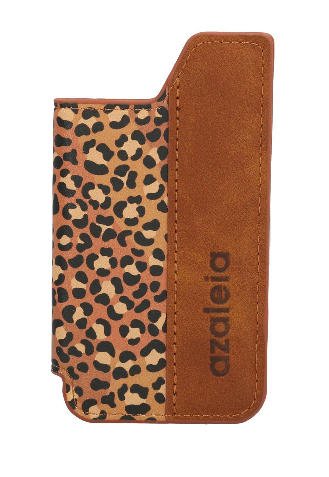 Tarjetero Café Phone Card Leop Mujer-1