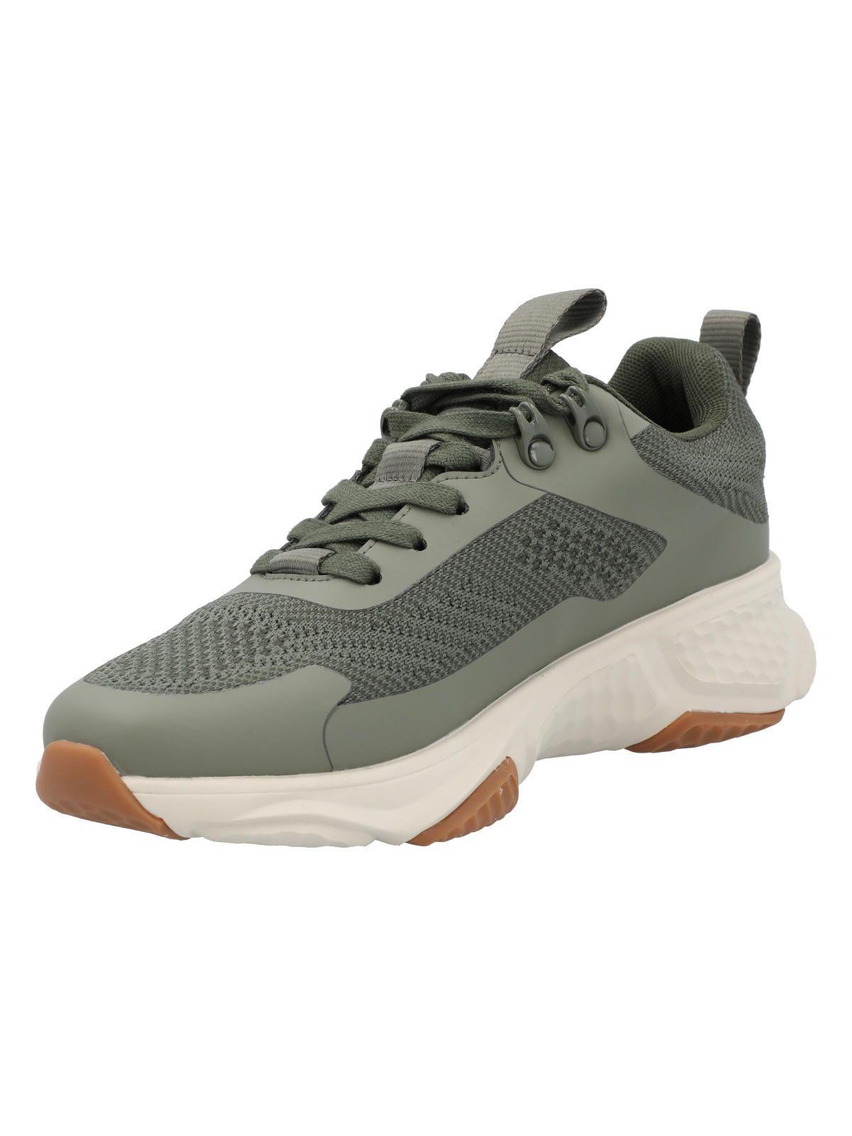 Zapatilla Cuero Mujer Benza Verde-4