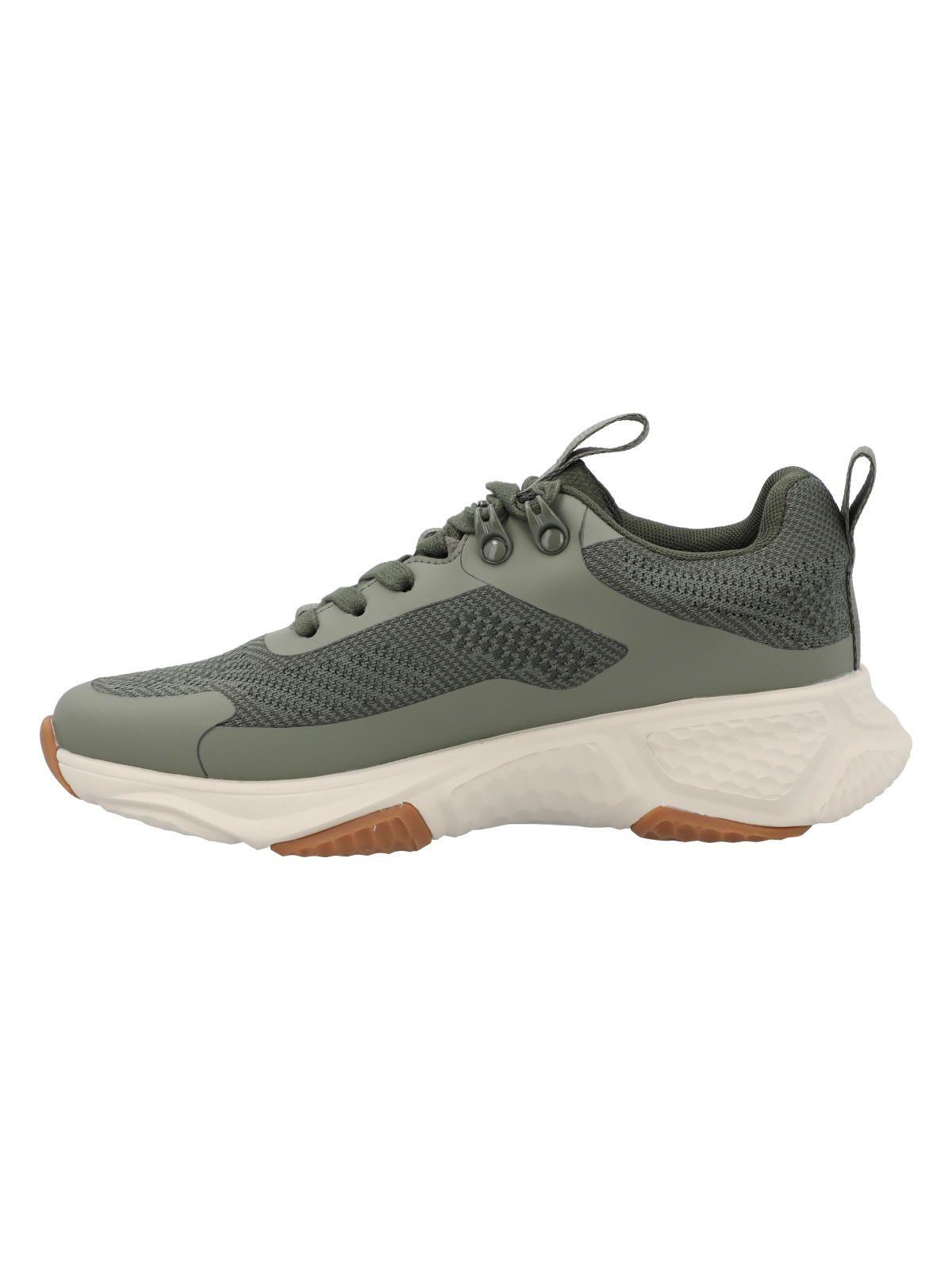 Zapatilla Cuero Mujer Benza Verde-5