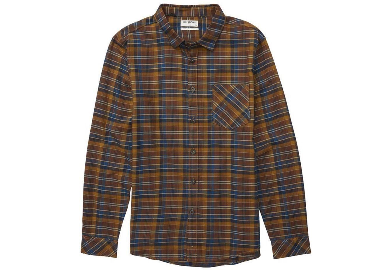 Camisa Manga Larga Freemont Flannel Hash-0