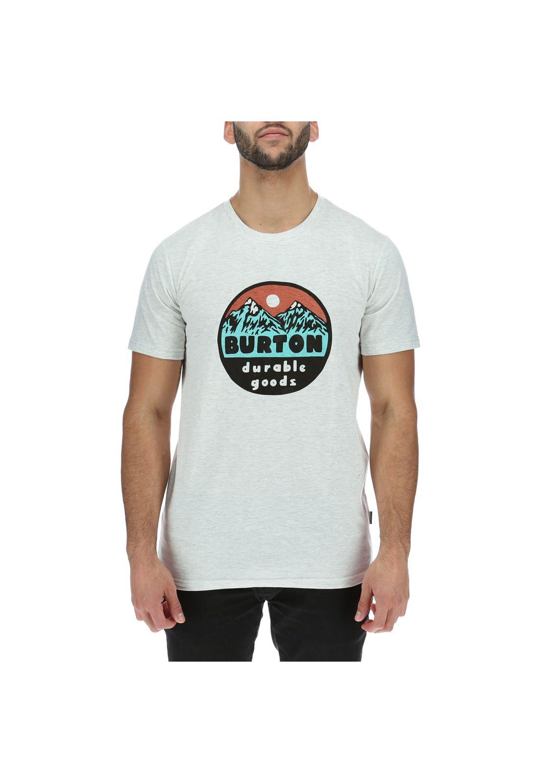 Polera M/C  Hombre Fox Peak Gris-0