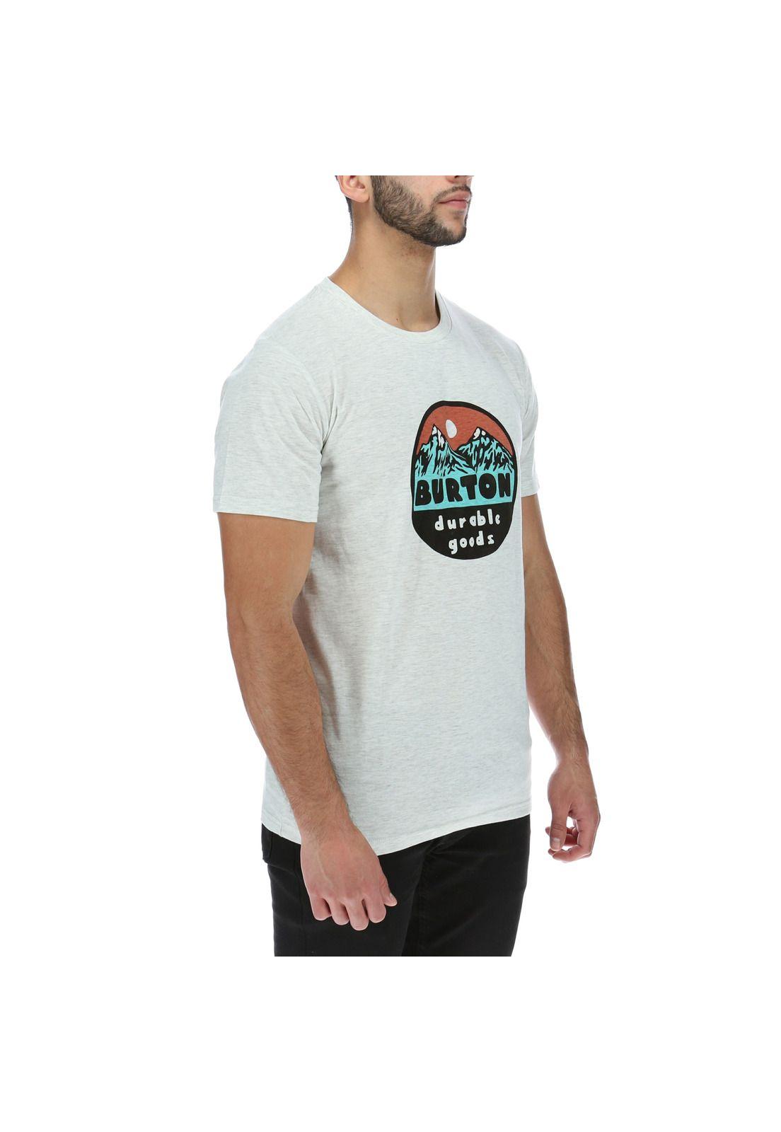 Polera M/C  Hombre Fox Peak Gris-3