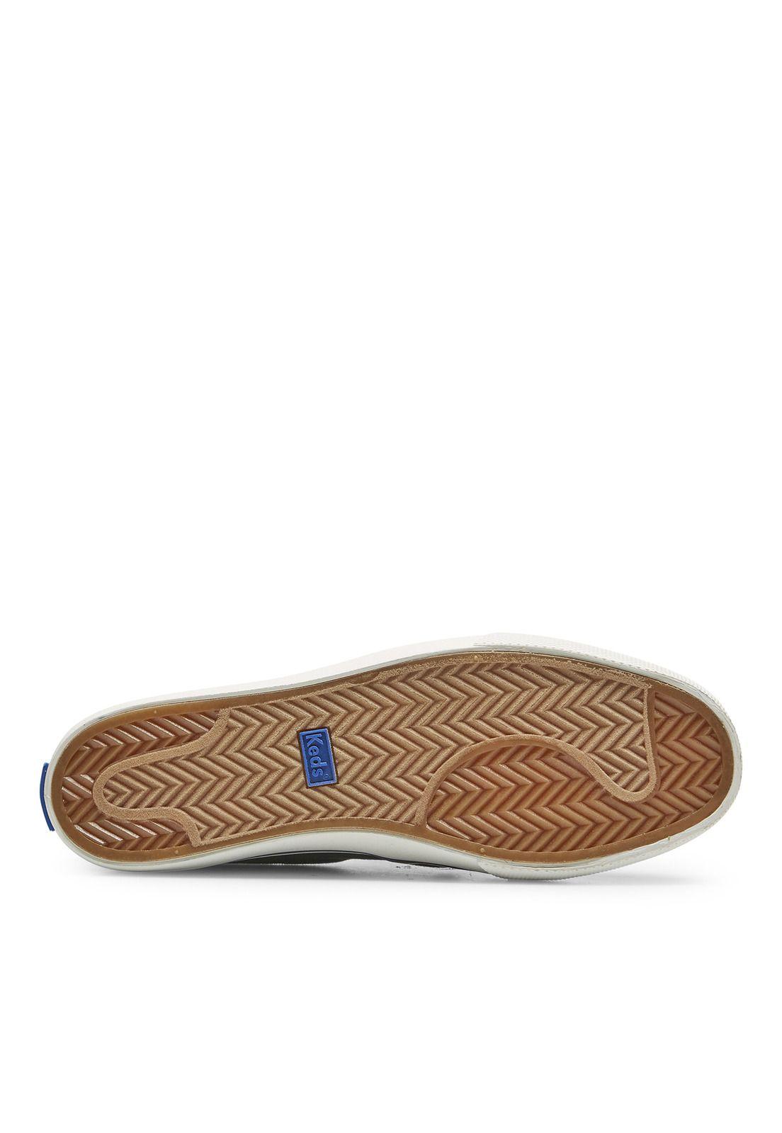 Zapatilla Mujer Jump Kick Slip Denim Blanco -5