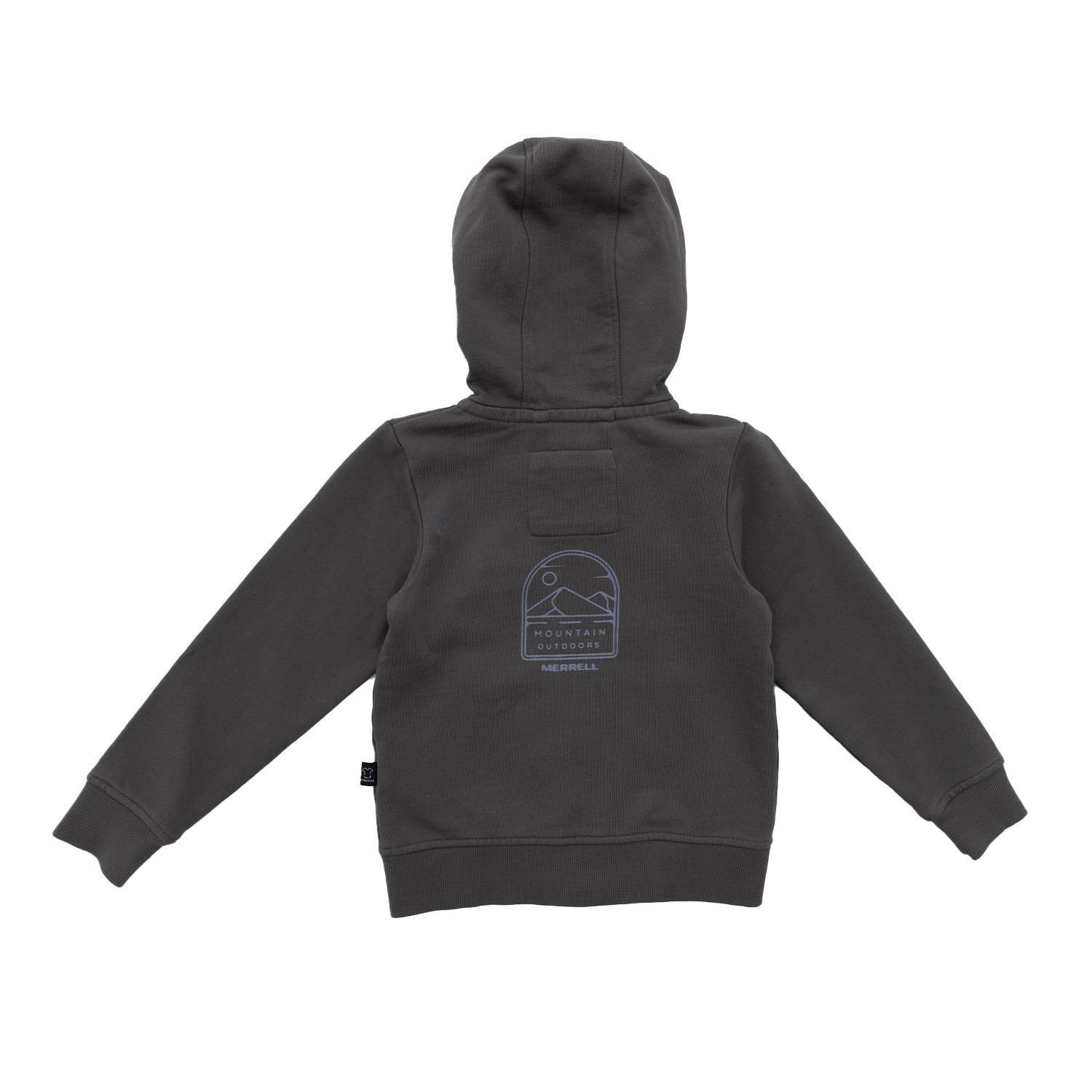 Polerón Niño Relámpago Gris-1