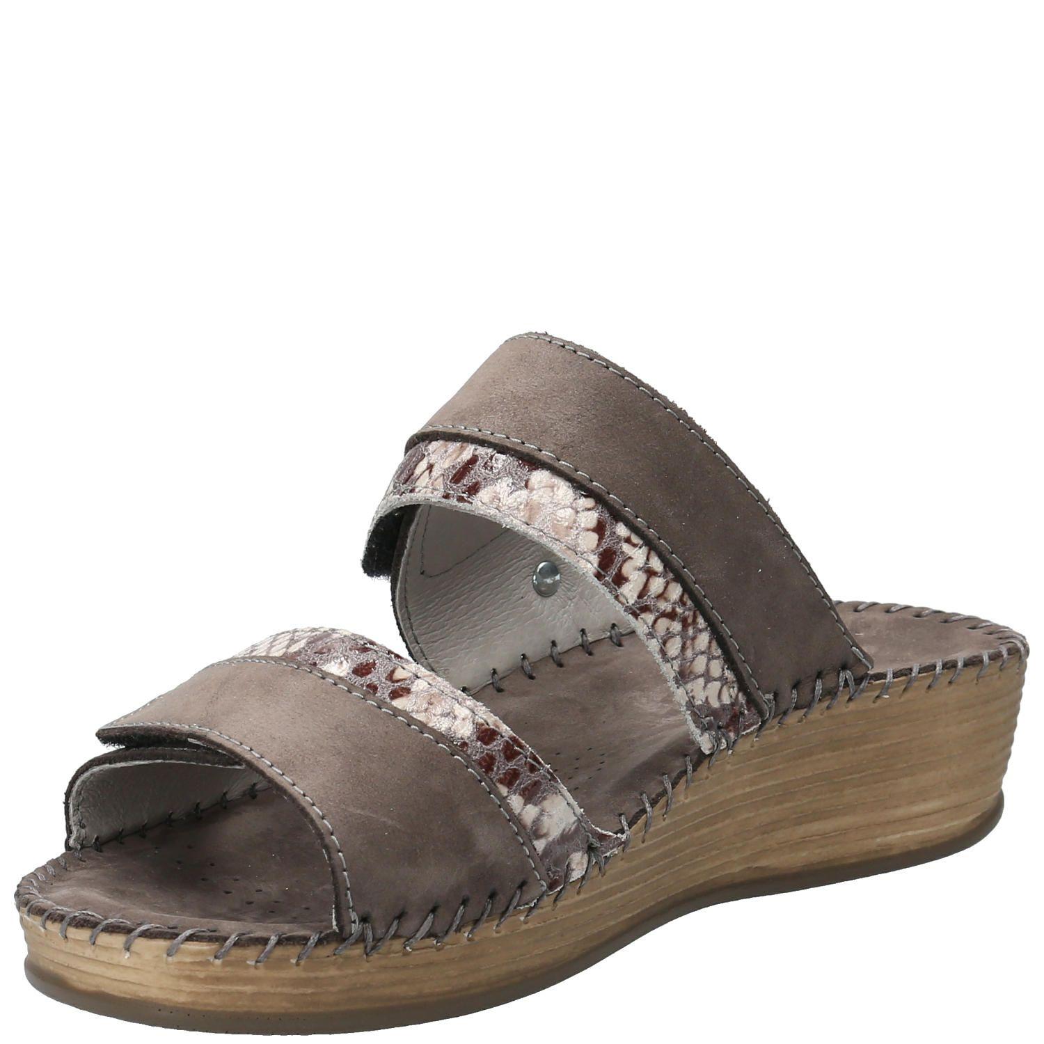 Sandalia Mujer Naila Café Oscuro-3