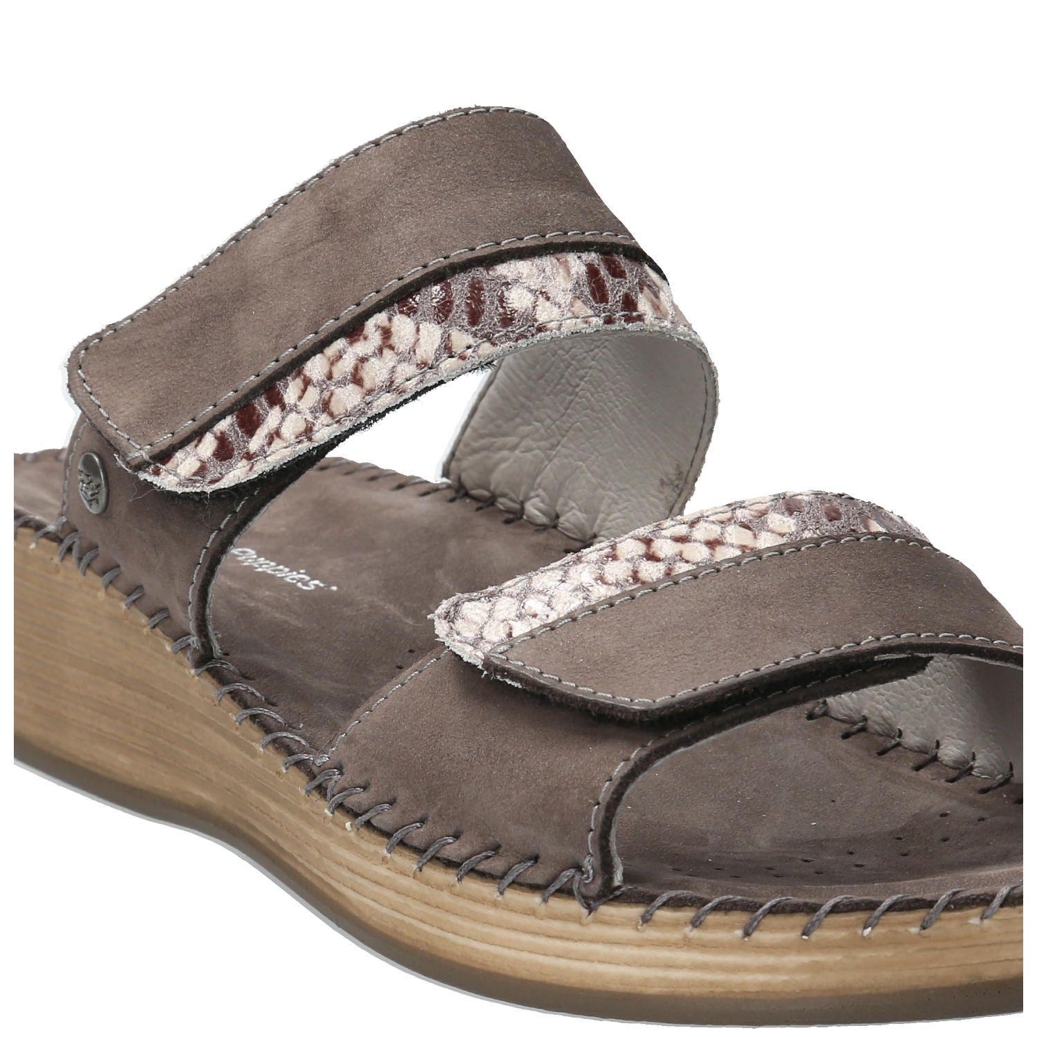 Sandalia Mujer Naila Café Oscuro-6