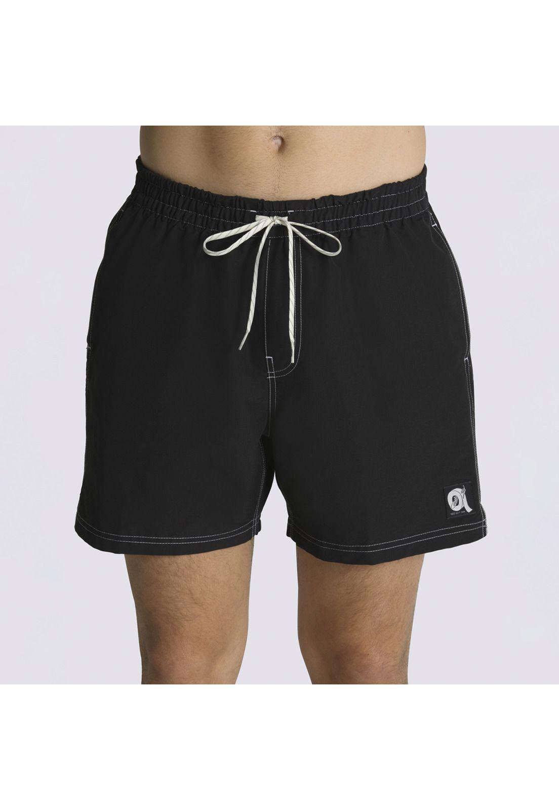 Traje De Baño Primary Dti Logo Ela Negro Hombre-3