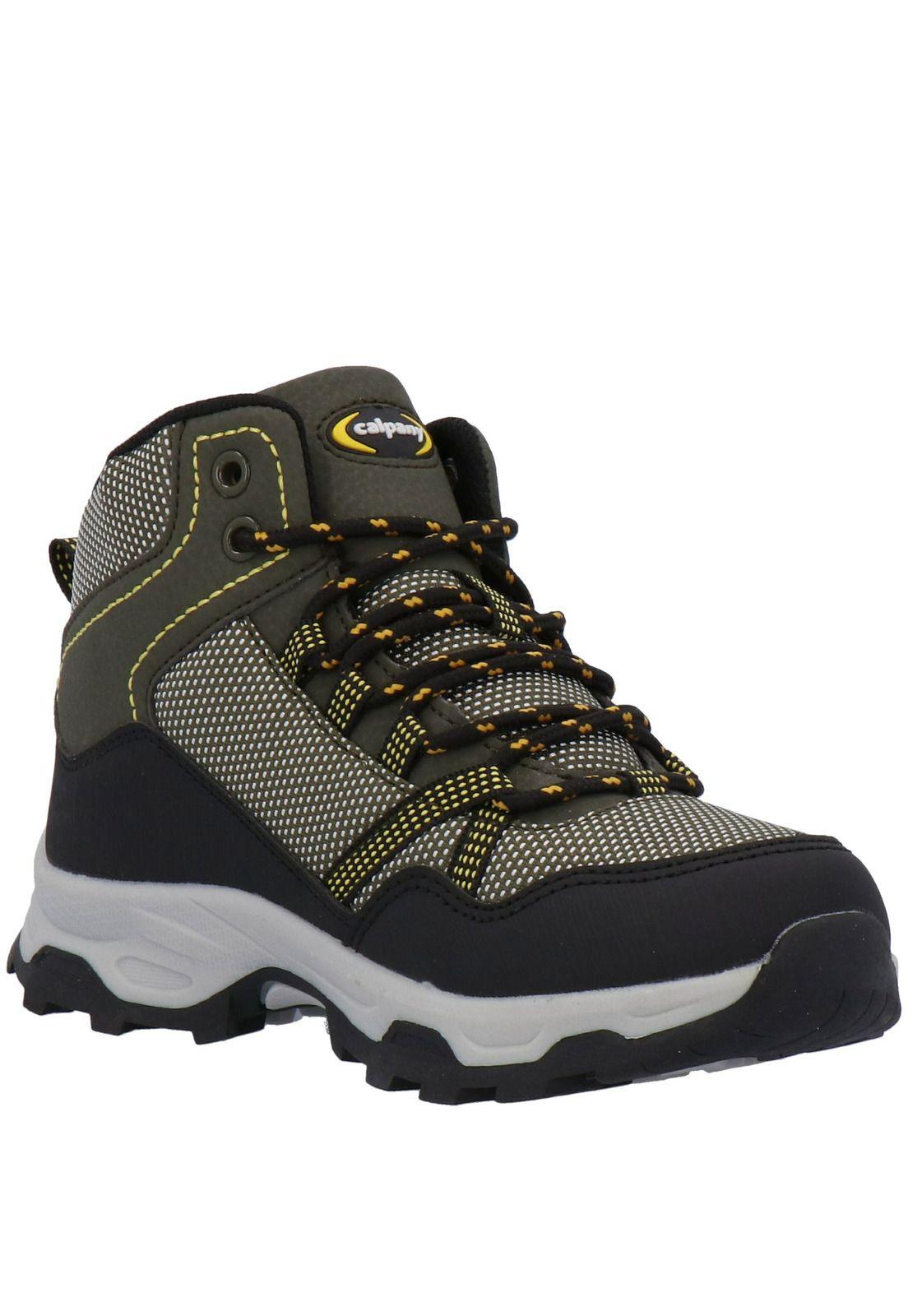 Zapatilla Mustang Verde Militar-1