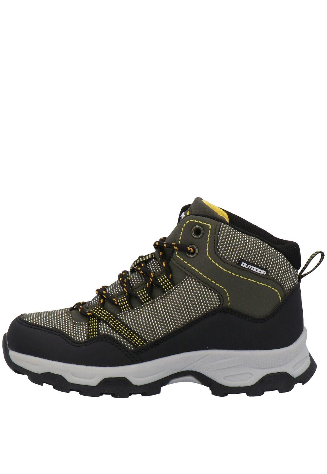 Zapatilla Mustang Verde Militar-4