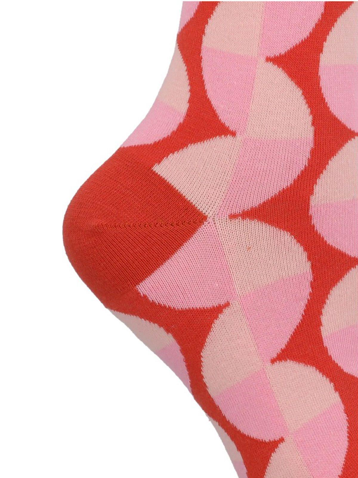 Calcetín Algodón Mujer C Design Rosado-1