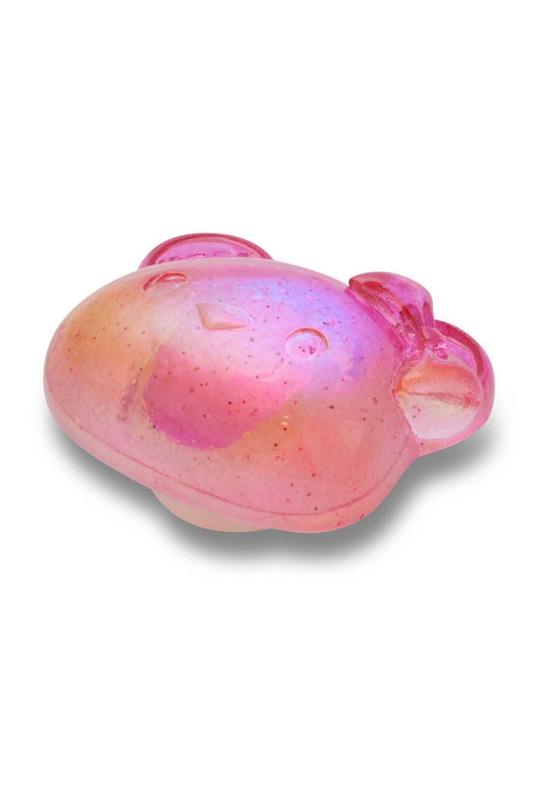 Jibbitz Cara de Osito Jelly Rosado-2